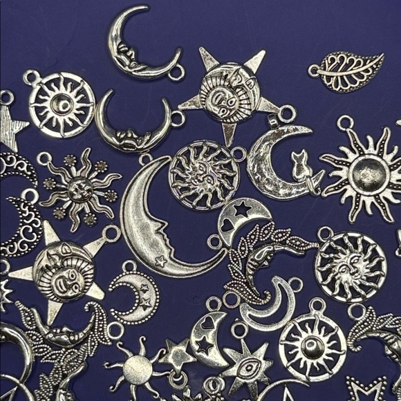 Silver Celestial Charms Set - Picture 3 of 6